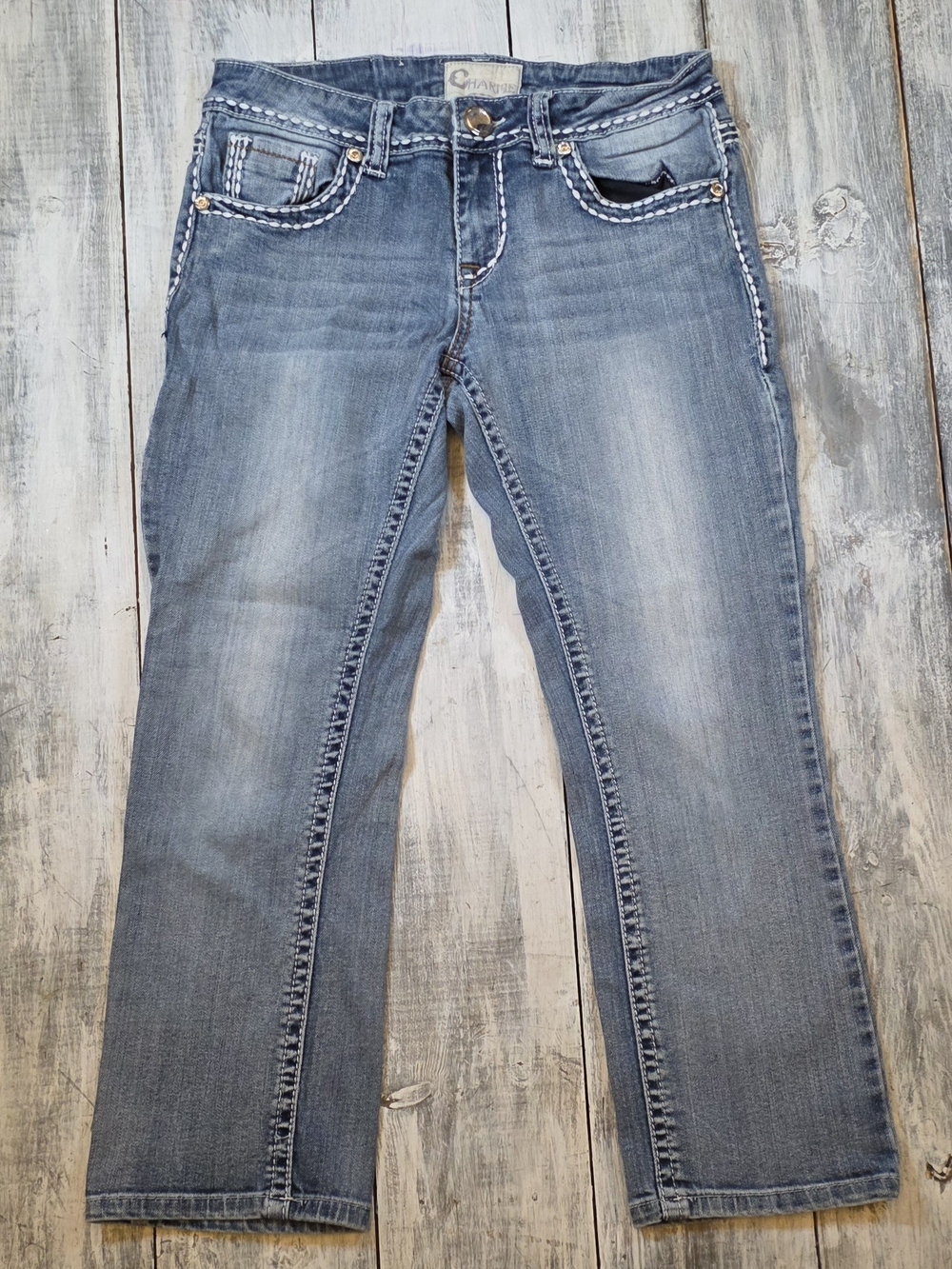 Charme Straight Leg Women's Jeans in Faded Blue sz 29